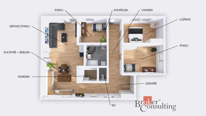 Prodej rodinného domu, Brno - Bystrc, 110 m2