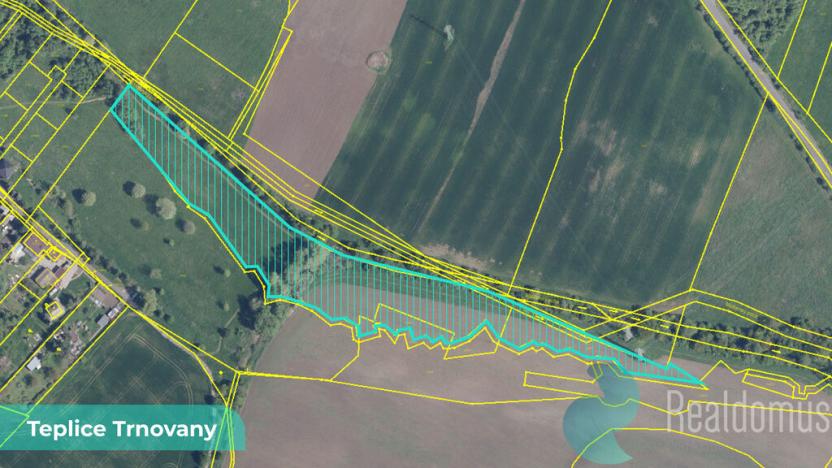 Prodej podílu 2/15 pozemku pro bydlení, Teplice, 2554 m2