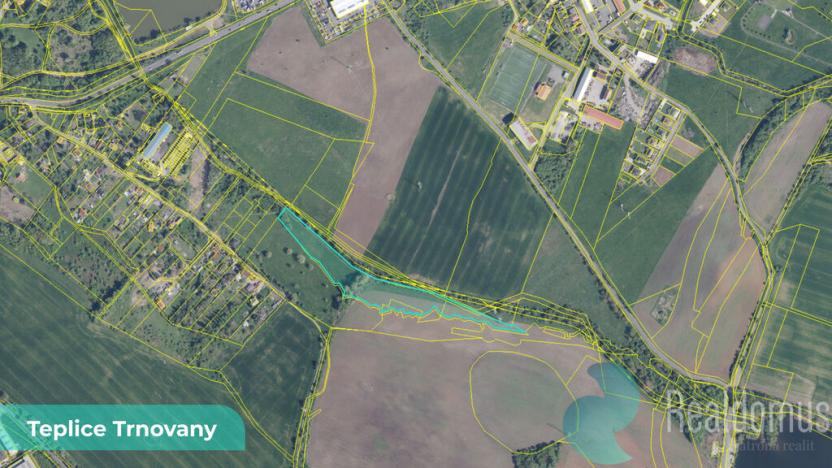 Prodej podílu 2/15 pozemku pro bydlení, Teplice, 2554 m2