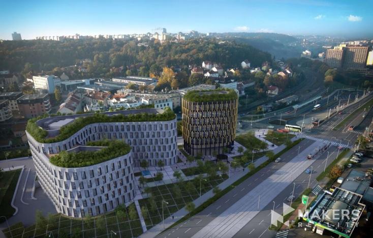 Pronájem kanceláře, Praha - Vokovice, Evropská, 793 m2