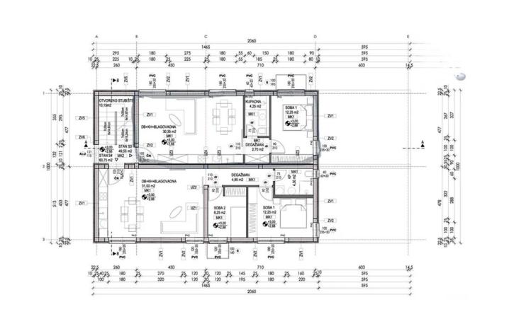 Prodej bytu 2+kk, Vrsi, Chorvatsko, Put Konobina, 65 m2