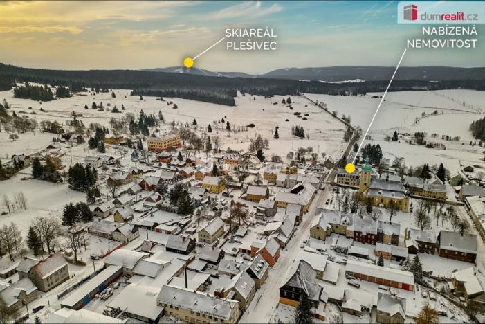 Prodej bytu 2+kk, Horní Blatná, náměstí Sv. Vavřince, 56 m2