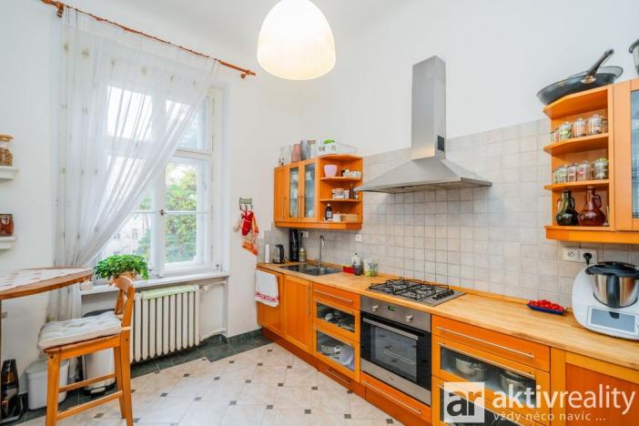 Pronájem bytu 4+1, Praha - Vinohrady, Polská, 134 m2