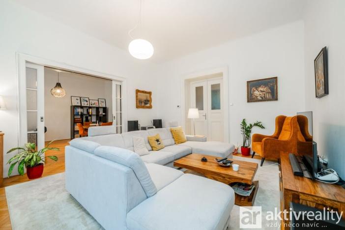 Pronájem bytu 4+1, Praha - Vinohrady, Polská, 134 m2