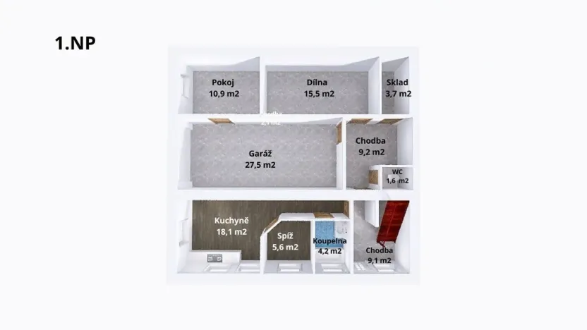 Prodej výrobních prostor, Hanušovice, Hynčická, 320 m2