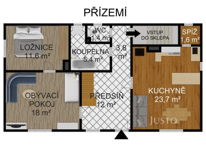Prodej rodinného domu, Oslov - Tukleky, 143 m2