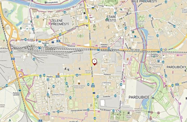 Pronájem výrobních prostor, Pardubice - Zelené Předměstí, Jana Palacha, 211 m2