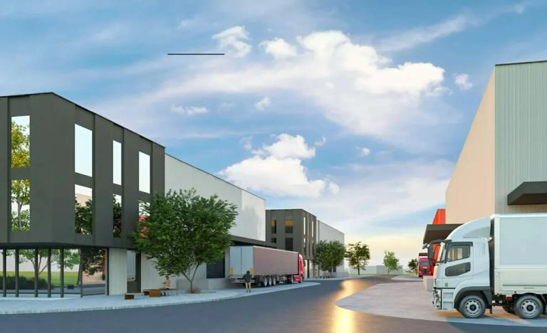 Pronájem skladu, Obříství, 754 m2