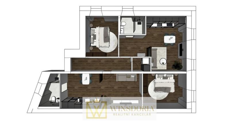 Prodej bytu 3+kk, Rijeka,Chorvatsko, 93 m2