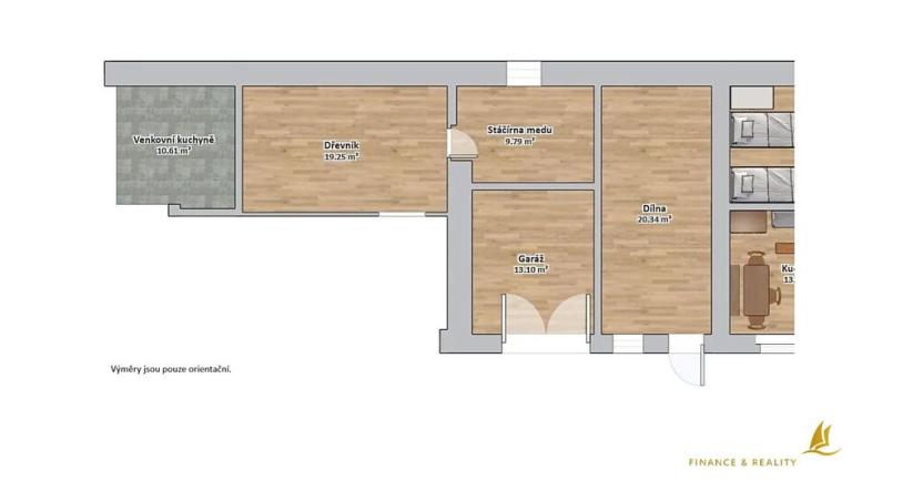 Prodej rodinného domu, Kostelec, 200 m2