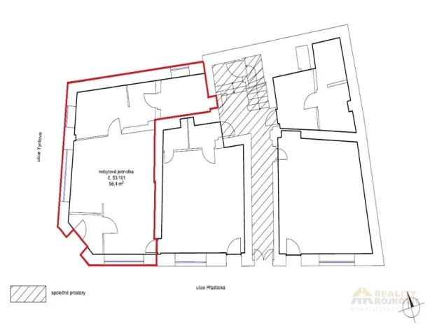Prodej obchodního prostoru, Broumov, Přadlácká, 146 m2