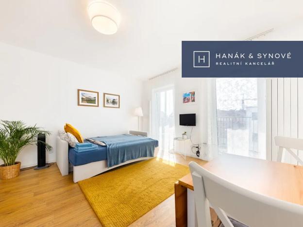 Pronájem bytu 1+kk, Brno, Francouzská, 27 m2