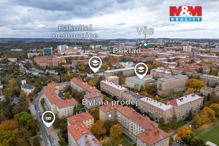 Prodej bytu 2+1, Ostrava - Poruba, Budovatelská, 53 m2