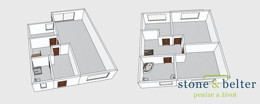 Pronájem rodinného domu, Rudná, U Nučického nádraží, 110 m2
