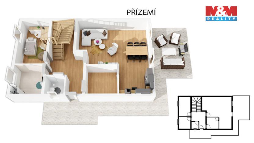 Prodej rodinného domu, Liberk - Bělá, 142 m2