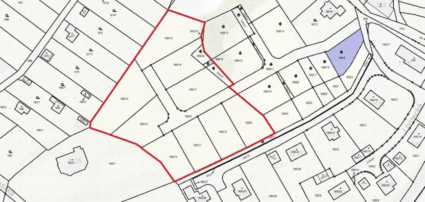 Prodej pozemku pro bydlení, Lovosice, Lhotecká, 9072 m2
