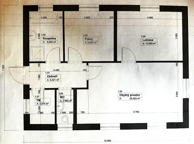 Prodej rodinného domu, Valašské Meziříčí, 75 m2
