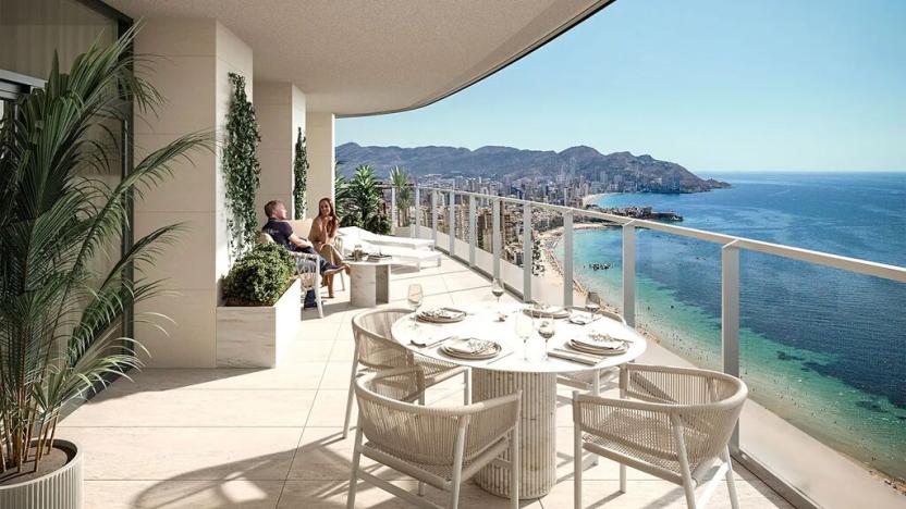 Prodej bytu 2+kk, Benidorm, Španělsko, 82 m2