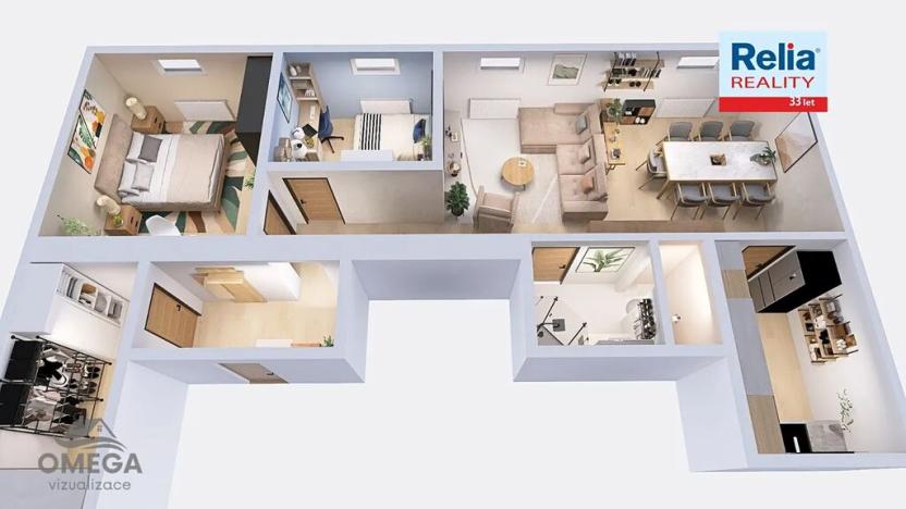 Prodej bytu 4+1, Liberec, Ruprechtická, 88 m2