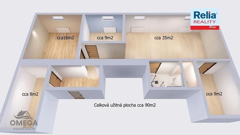 Prodej bytu 4+1, Liberec, Ruprechtická, 88 m2