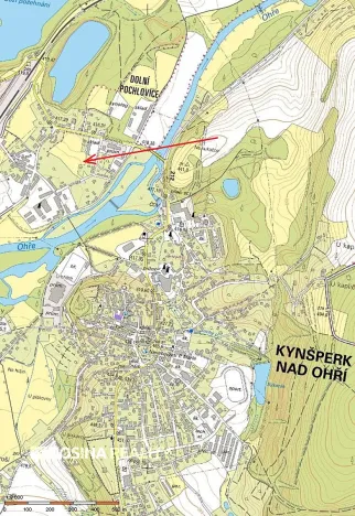 Prodej pozemku pro bydlení, Kynšperk nad Ohří, Hornická, 1703 m2