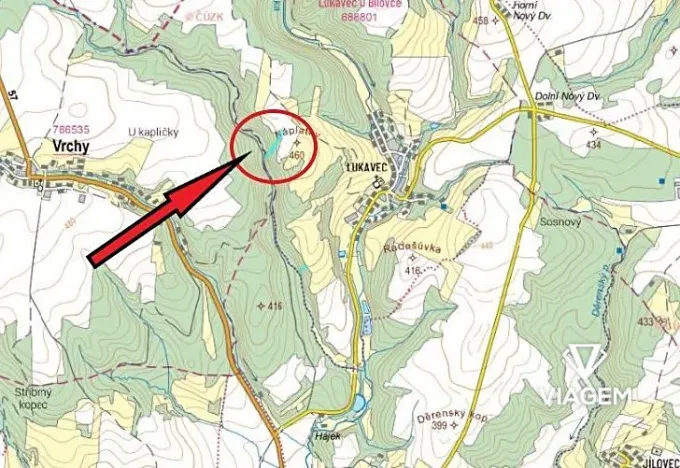 Prodej lesa, Fulnek, 9491 m2