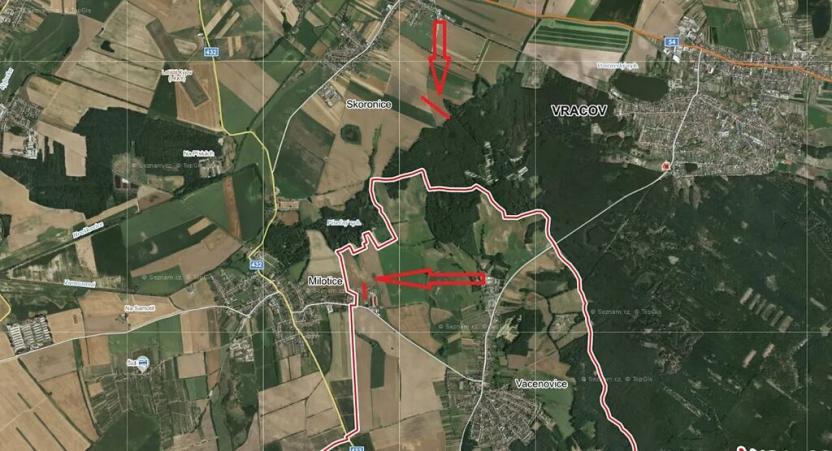 Prodej pole, Vacenovice, 1934 m2