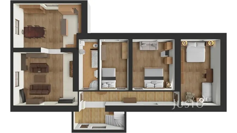 Prodej rodinného domu, Boudy, 440 m2