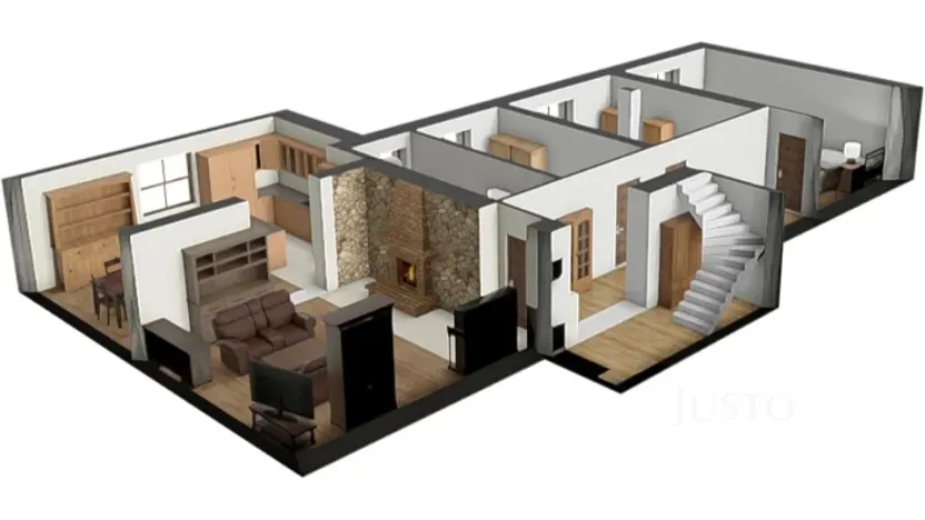 Prodej rodinného domu, Boudy, 440 m2