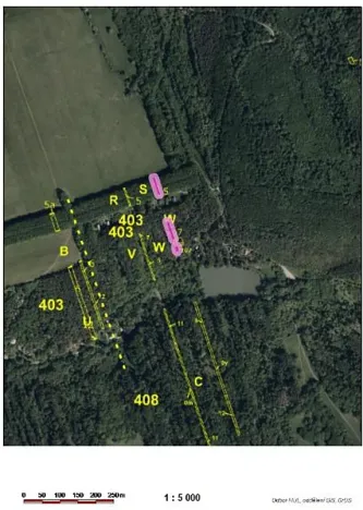 Prodej lesa, Kněždub, 671 m2