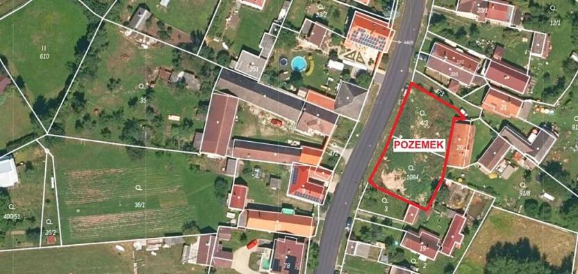 Prodej pozemku pro bydlení, Roudná, 905 m2