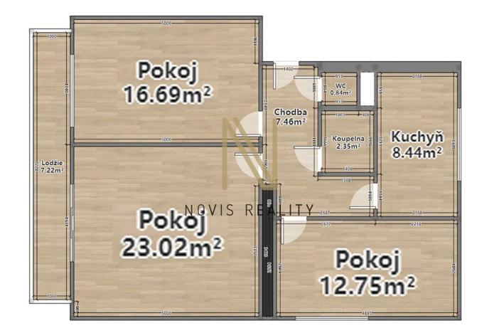 Pronájem bytu 3+1, Klatovy, 78 m2