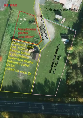 Pronájem komerčního pozemku, Přelouč, Jaselská, 650 m2