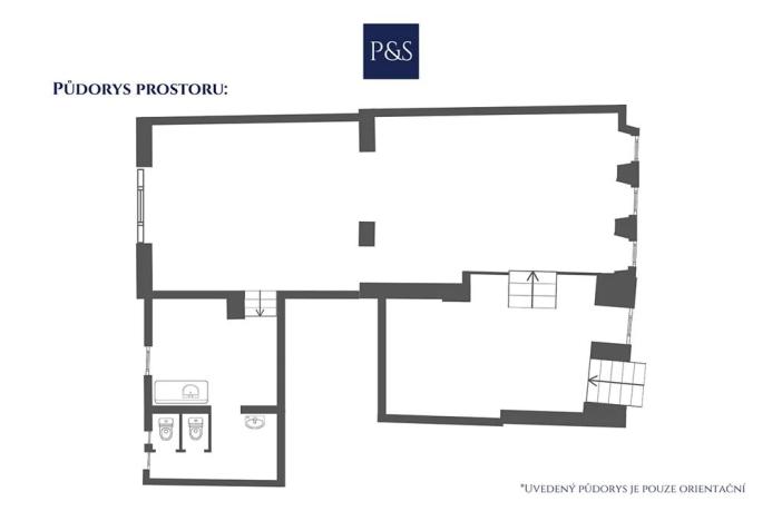 Pronájem kanceláře, Třebíč, Hasskova, 127 m2