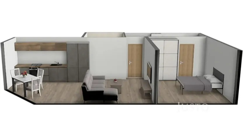 Pronájem bytu 2+kk, Bechyně, Soukenická, 39 m2