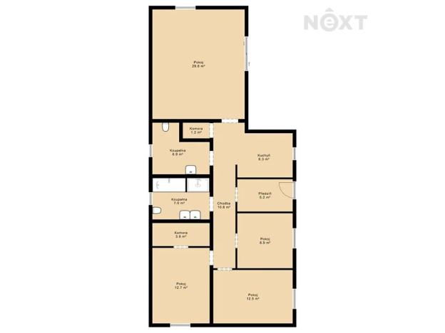 Prodej rodinného domu, Včelná, 106 m2