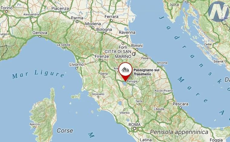 Prodej rodinného domu, Passignano sul Trasimeno, Itálie, 70 m2
