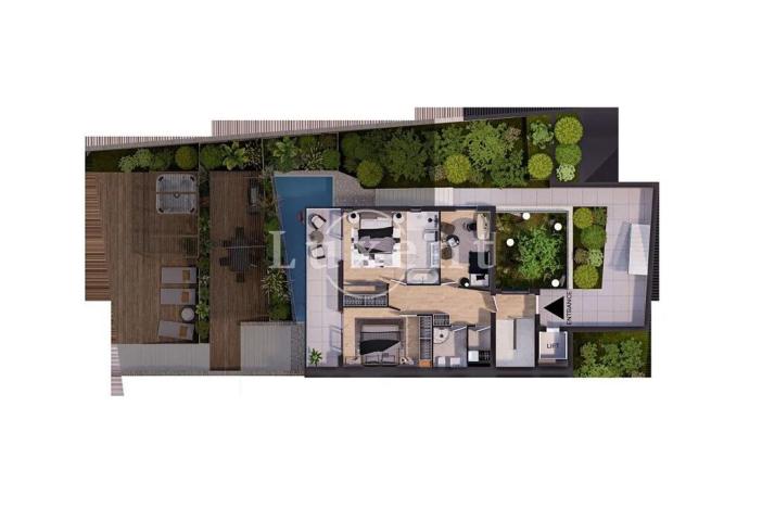 Prodej bytu 4+kk, Okrug Donji, Chorvatsko, 132 m2
