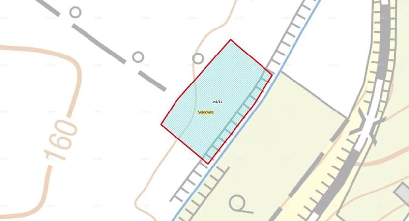 Prodej zahrady, Sulejovice, 3078 m2