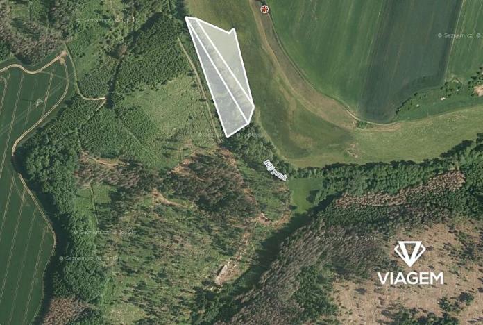 Prodej podílu lesa, Velká Bíteš, 1431 m2