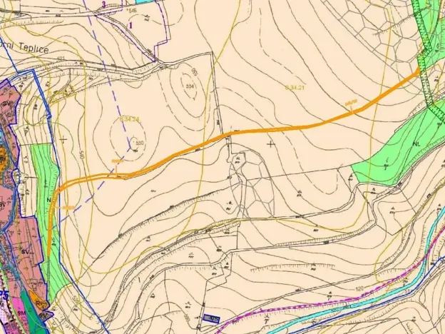 Dražba pole, Teplice nad Metují, 5185 m2