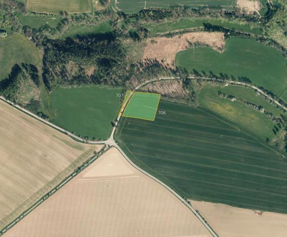 Prodej louky, Slapsko, 43591 m2