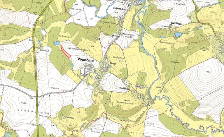 Prodej pole, Vysočina, 6312 m2