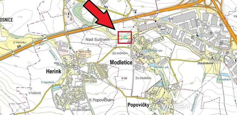 Prodej podílu pole, Dobřejovice, 862 m2