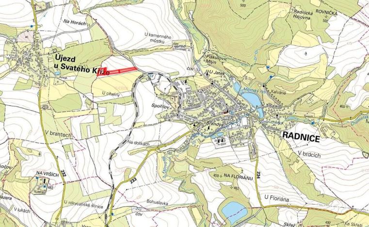 Prodej pole, Radnice, 19046 m2