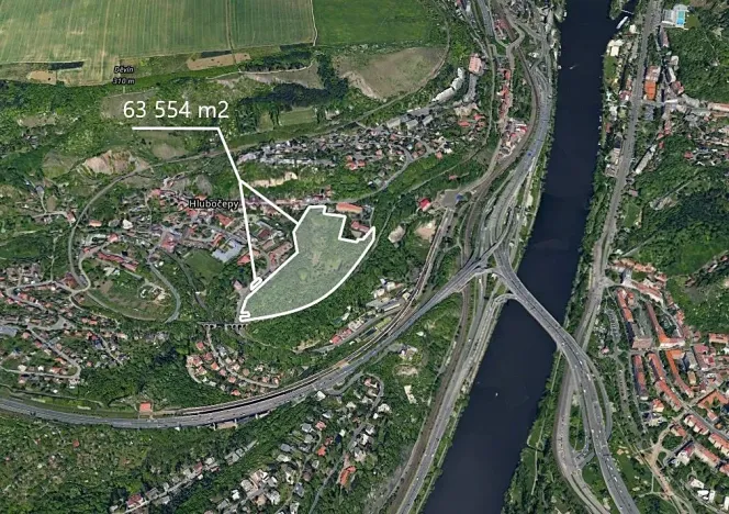 Prodej podílu pole, Praha - Hlubočepy, 966 m2