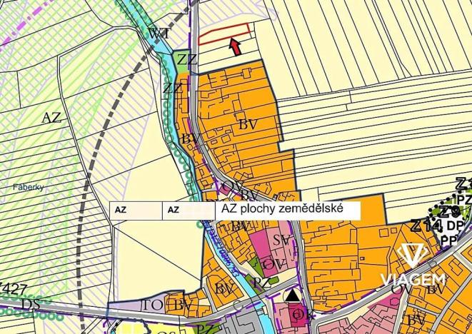 Prodej podílu pole, Lhota Rapotina, 421 m2