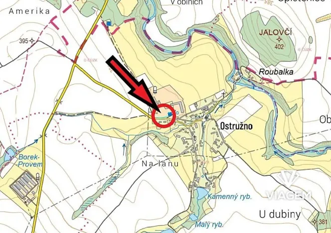 Prodej podílu pole, Borek, 175 m2