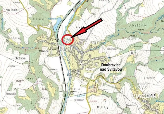 Prodej pozemku pro bydlení, Doubravice nad Svitavou, 1028 m2
