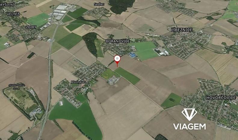 Prodej podílu pole, Bořanovice, 4229 m2